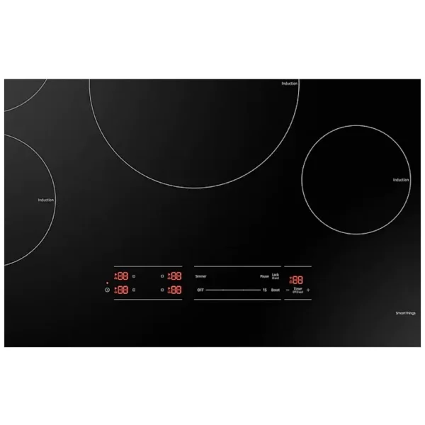 Samsung NZ30A3060UK - NZ30A3060UK/AA Induction Cooktop, 30 inch Exterior Width, 4 Burners, Induction, Black colour - Image 6