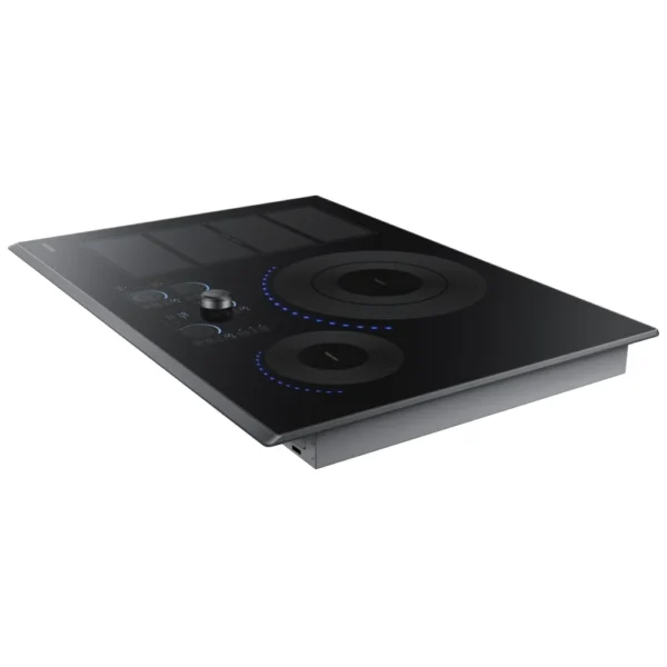 Samsung NZ30K7880UG - NZ30K7880UG/AA Induction Cooktop, 30 inch Exterior Width, 4 Burners, Induction, Black Stainless Steel colour Virtual Flame,Magnetic Knob + Digital Touch, FlexZone - Image 6