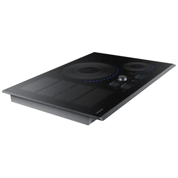 Samsung NZ30K7880UG - NZ30K7880UG/AA Induction Cooktop, 30 inch Exterior Width, 4 Burners, Induction, Black Stainless Steel colour Virtual Flame,Magnetic Knob + Digital Touch, FlexZone - Image 2