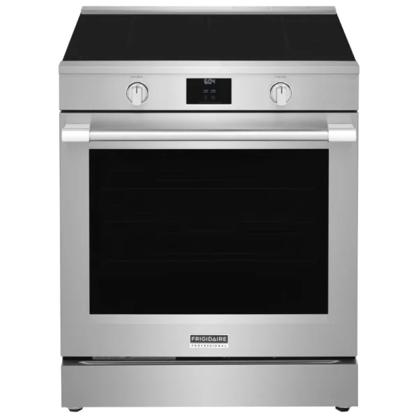 Frigidaire Professional PCFI308CAF Induction Range, 30 inch Exterior Width, Self Clean, Convection, 5 Burners, 6.2 cu. ft. Capacity, Storage Drawer, Air Fry, 1 Ovens, Stainless Steel colour Temperature Probe