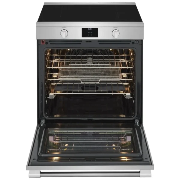 Frigidaire Professional PCFI308CAF Induction Range, 30 inch Exterior Width, Self Clean, Convection, 5 Burners, 6.2 cu. ft. Capacity, Storage Drawer, Air Fry, 1 Ovens, Stainless Steel colour Temperature Probe - Image 6