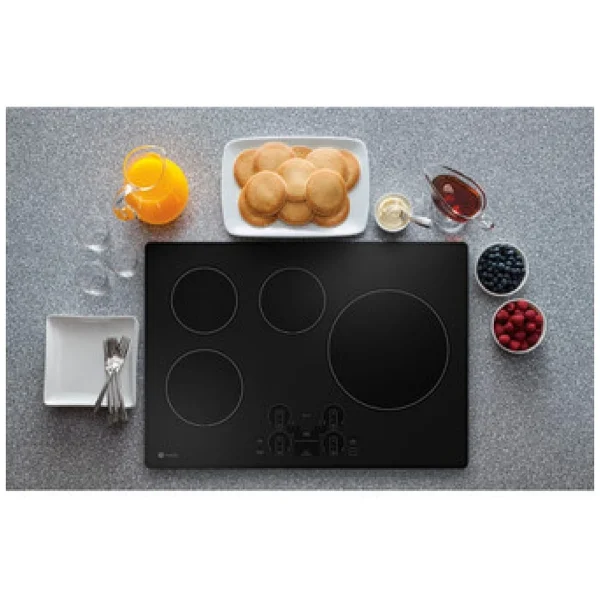 GE Profile PHP7030DTBB Induction Cooktop, 30 inch Exterior Width, 4 Burners, Induction, Black colour ADA Compliant, Control Lock - Image 4