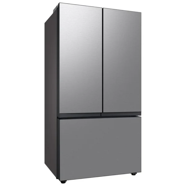 Samsung Bespoke RF24BB6200QLAA French Door Refrigerator, 36 inch Width, ENERGY STAR Certified, Counter Depth, 23.9 cu. ft. Capacity, Stainless Steel colour Twin Cooling PlusTM, Dual Ice Maker with Ice BitesTM, Autofill water pitcher, built-in Wi-Fi - Image 3