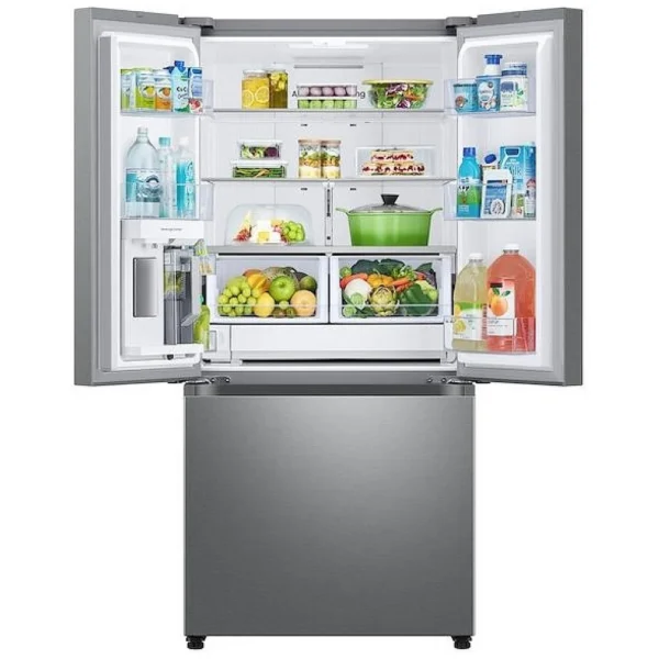 Samsung RF25C5551SR - RF25C5551SR/AA French Door Refrigerator, 33 inch Width, ENERGY STAR Certified, 24.5 cu. ft. Capacity, Stainless Steel colour Internal Beverage Center, Dual Ice Maker, AutoFill Water Pitcher - Image 7