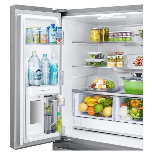 Samsung RF25C5551SR - RF25C5551SR/AA French Door Refrigerator, 33 inch Width, ENERGY STAR Certified, 24.5 cu. ft. Capacity, Stainless Steel colour Internal Beverage Center, Dual Ice Maker, AutoFill Water Pitcher - Image 2