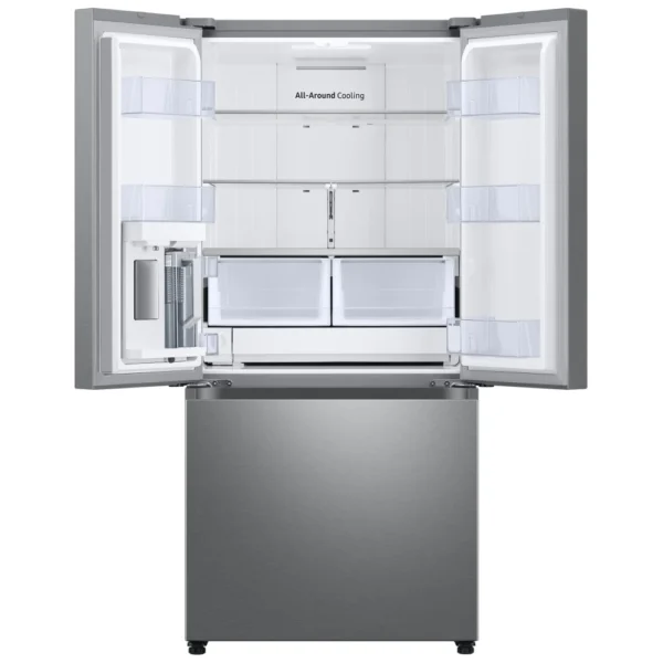 Samsung RF25C5551SR - RF25C5551SR/AA French Door Refrigerator, 33 inch Width, ENERGY STAR Certified, 24.5 cu. ft. Capacity, Stainless Steel colour Internal Beverage Center, Dual Ice Maker, AutoFill Water Pitcher - Image 5