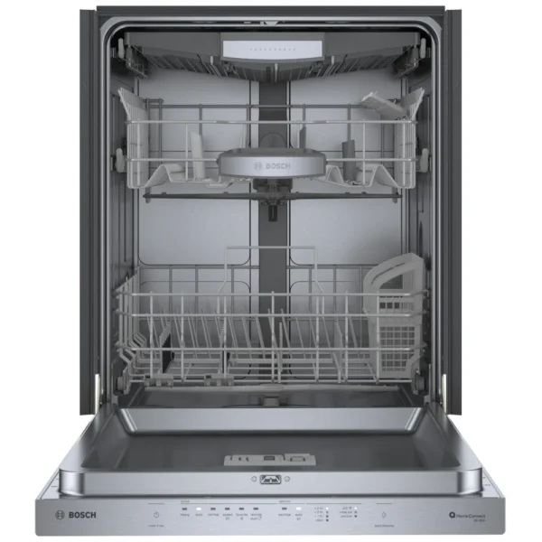 Bosch 500 Series SHP65CM5N Dishwasher, 24 inch Exterior Width, 44 dB Decibel Level, Fully Integrated, Stainless Steel (Interior), 8 Wash Cycles, 16 Capacity (Place Settings), Wifi Enabled, Stainless Steel colour AutoAir® - Image 6