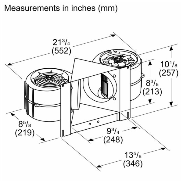 Thermador VTN2FZ Blower - Image 9