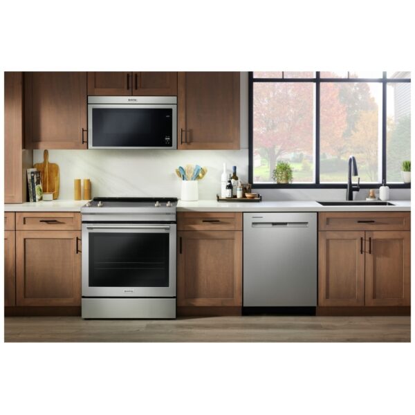 Maytag YMES8800PZ Electric Range, 30 inch Exterior Width, Self Clean, Convection, 5 Burners, 6.4 cu. ft. Capacity, Storage Drawer, Air Fry, 1 Ovens, Stainless Steel colour - Image 6