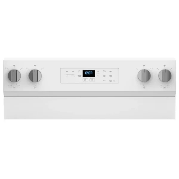 Maytag YMFES6030RW Electric Range, 30 inch Exterior Width, Self Clean, Convection, 5 Burners, 5.3 cu. ft. Capacity, Storage Drawer, Air Fry, White colour - Image 5