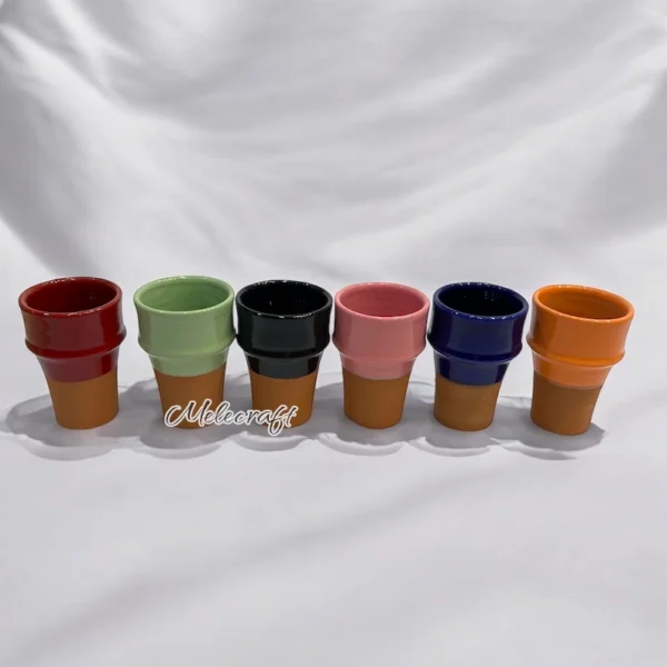 Handmade Ceramic Drinkware with Bold Colors - Image 6