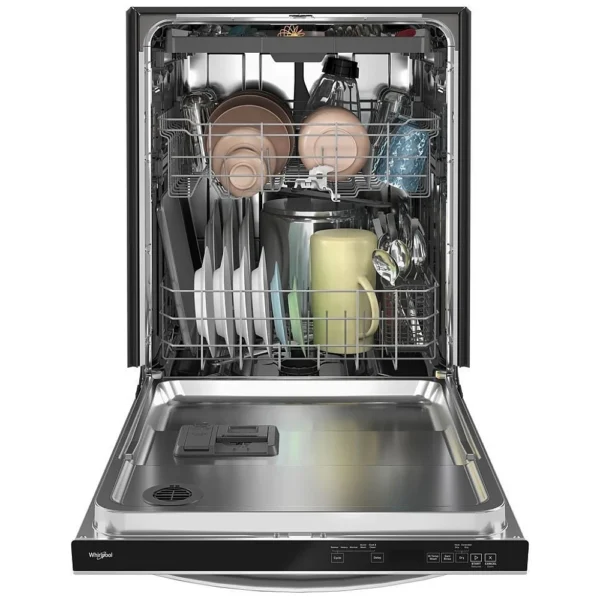 Whirlpool WDT750SAKZ Dishwasher, 24 inch Exterior Width, 47 dB Decibel Level, Fully Integrated, Stainless Steel (Interior), 5 Wash Cycles, 13 Capacity (Place Settings), Stainless Steel colour - Image 8