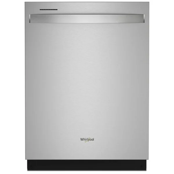 Whirlpool WDT750SAKZ Dishwasher, 24 inch Exterior Width, 47 dB Decibel Level, Fully Integrated, Stainless Steel (Interior), 5 Wash Cycles, 13 Capacity (Place Settings), Stainless Steel colour