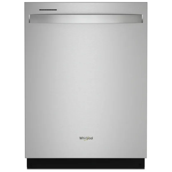 Whirlpool WDT970SAKZ Dishwasher, 24 inch Exterior Width, 47 dB Decibel Level, Fully Integrated, Stainless Steel (Interior), 5 Wash Cycles, 15 Capacity (Place Settings), Stainless Steel colour