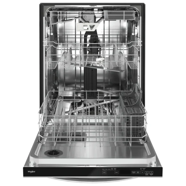 Whirlpool WDT970SAKZ Dishwasher, 24 inch Exterior Width, 47 dB Decibel Level, Fully Integrated, Stainless Steel (Interior), 5 Wash Cycles, 15 Capacity (Place Settings), Stainless Steel colour - Image 2