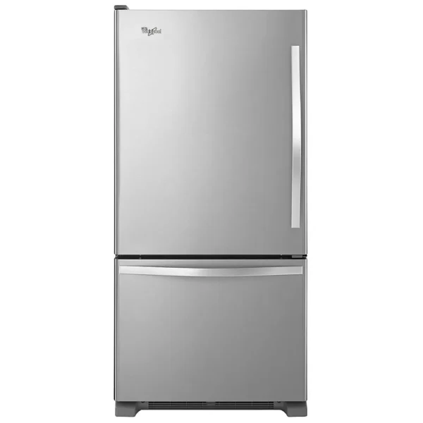 Whirlpool WRB329LFBM Bottom Freezer Refrigerator, 30 inch Width, ENERGY STAR Certified, 18.5 cu. ft. Capacity, Stainless Steel colour - Image 5