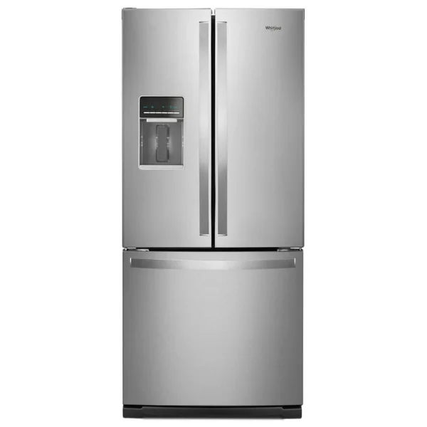 Whirlpool WRF560SEHZ French Door Refrigerator, 30 inch Width, 19.7 cu. ft. Capacity, Stainless Steel colour