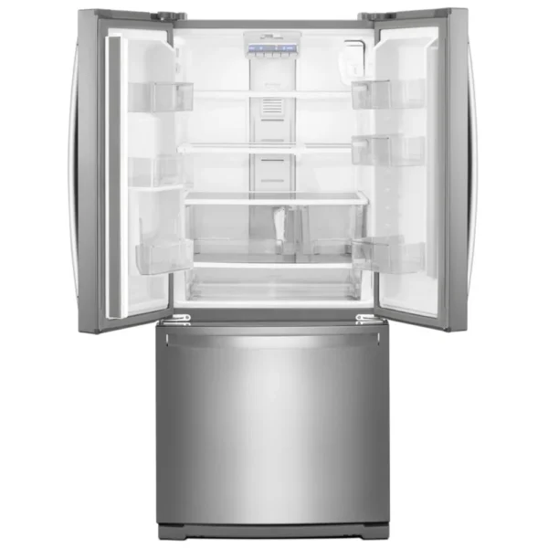 Whirlpool WRF560SFHZ French Door Refrigerator, 30 inch Width, 19.7 cu. ft. Capacity, Stainless Steel colour - Image 5