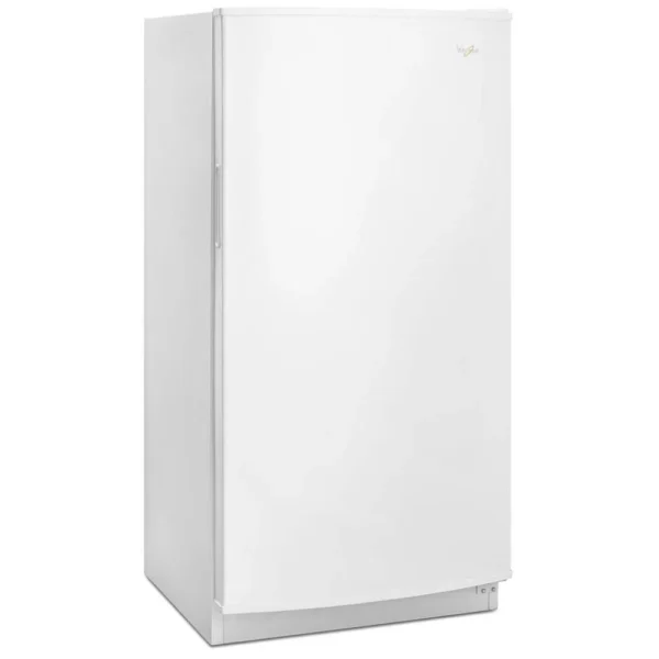 Whirlpool WZF34X16DW Upright Freezer, 30 inch Width, 16.0 cu. ft. Capacity, Frost Free, Reversible Door, Interior Light (Freezer), White colour Upright Freezer