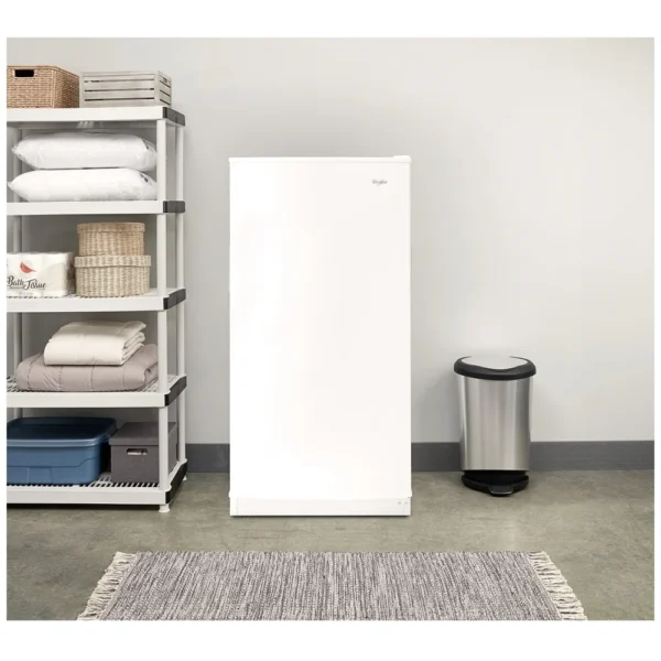 Whirlpool WZF34X16DW Upright Freezer, 30 inch Width, 16.0 cu. ft. Capacity, Frost Free, Reversible Door, Interior Light (Freezer), White colour Upright Freezer - Image 6