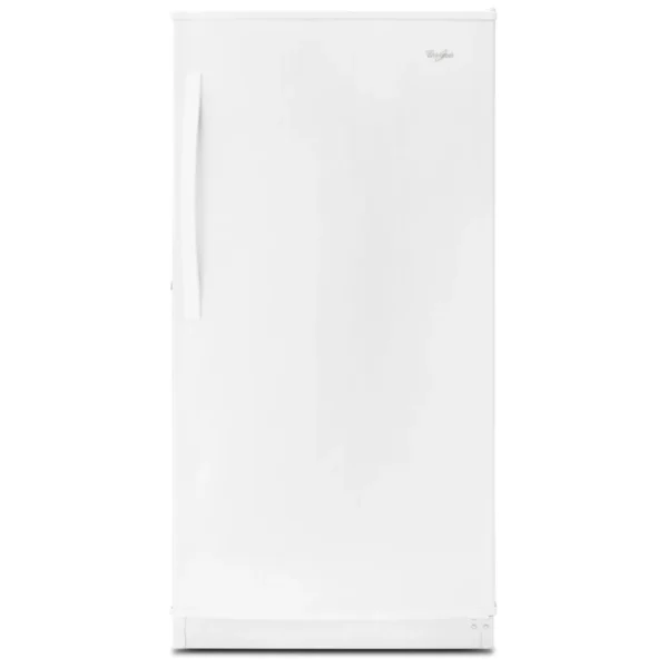 Whirlpool WZF56R16DW Upright Freezer, 30 inch Width, 16.0 cu. ft. Capacity, Frost Free, Interior Light (Freezer), White colour Upright Freezer