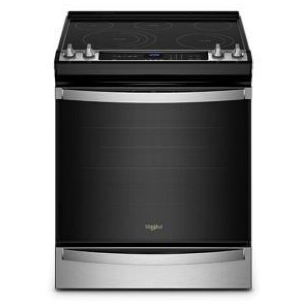 Whirlpool YWEE745H0LZ Electric Range, 30 inch Exterior Width, Self Clean, Convection, 5 Burners, 6.4 cu. ft. Capacity, Storage Drawer, Air Fry, 1 Ovens, Stainless Steel colour - Image 11