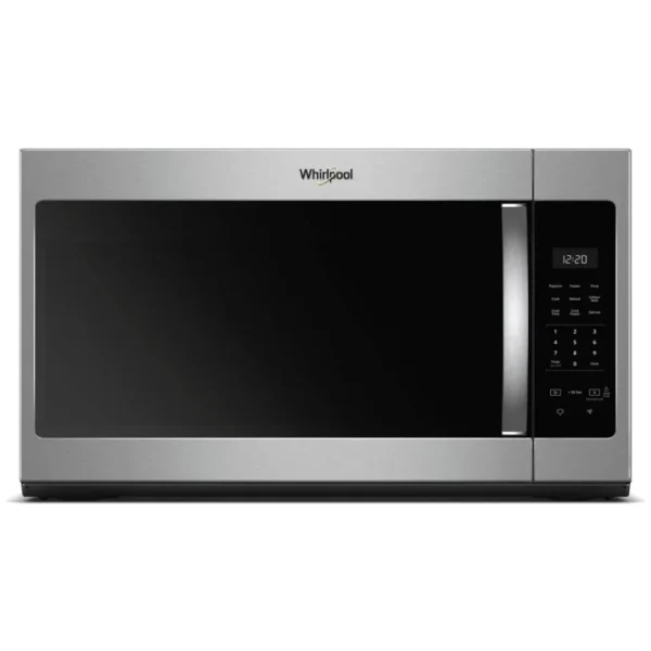 Whirlpool YWMH31017HZ Over the Range Microwave, 1.7 cu. ft. Capacity, 300 CFM, 900W Watts, Incandescent , 30 inch Exterior Width, Stainless Steel colour