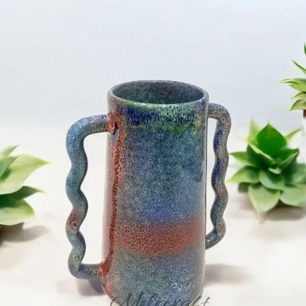 Moroccan Ceramic Mug – Handcrafted Artisan Design