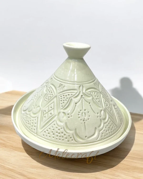 Handcrafted Moroccan Tagine - Authentic Ceramic Cookware - Image 3