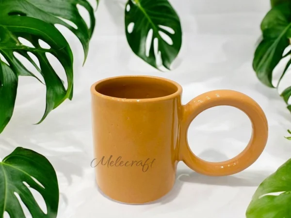 Handcrafted Moroccan Ceramic Mug – Artisan Style - Image 5