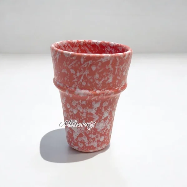 Handcrafted Ceramic Cups with Bright Colors - Image 8