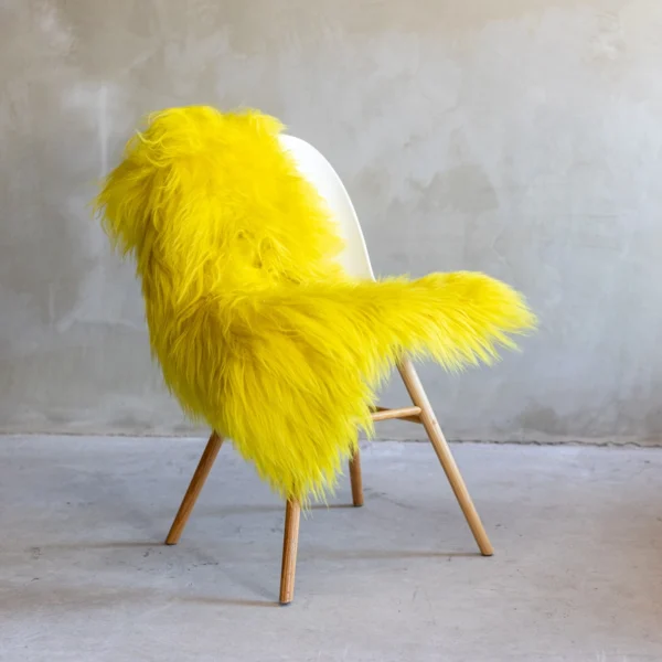 Icelandic Sheepskin Dyed |  Color yellows