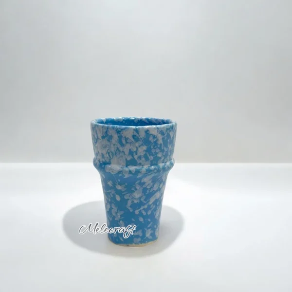 Handcrafted Ceramic Cups with Bright Colors - Image 6