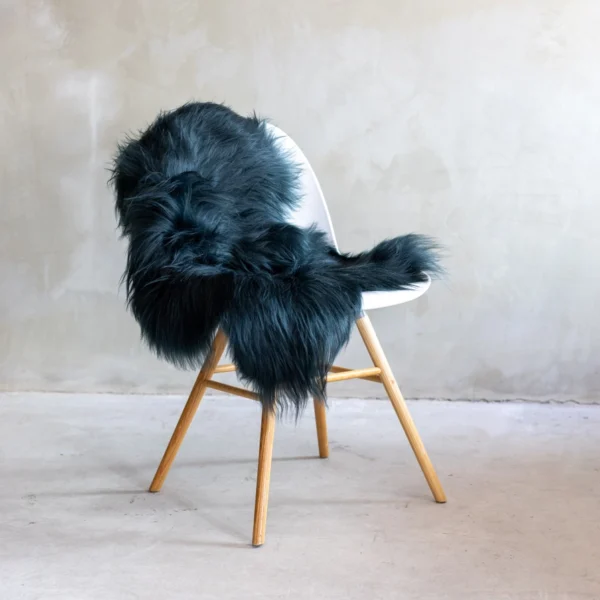 Icelandic Sheepskin Dyed |  Color  Dark green